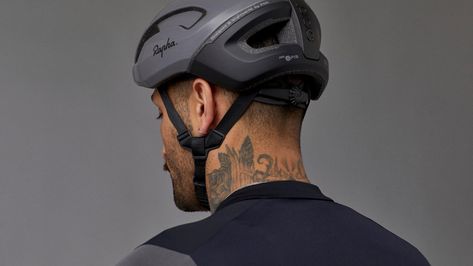 Rapha + POC | Rapha Helmet Concept, Bike Safety, Cycling Helmet, Edc Gear, Bike Helmet, Bike Accessories, Everyday Carry, Bicycle Helmet, Your Head