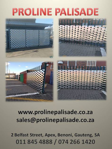 PALISADE FENCING, GATES, PAINT AND NOW WEAVING RESELLERS AND PUBLIC WELCOME Fence Weaving, Palisade Fence, Security Gates, Steel Paint, Fence Gate, Painted Floors, Fencing, Exterior Paint, And Now