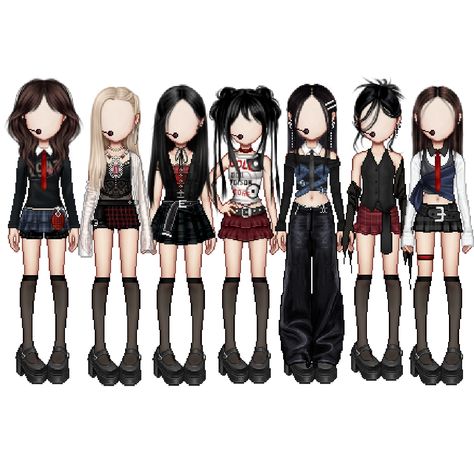 ID: Mikayuu_canon Dance Style Outfits, Korean Outfits Kpop, Casual Elegant Style, Performance Outfits, Bratz Inspired Outfits, Preformance Outfits, Dancers Outfit, Model Looks, Hip Hop Outfits