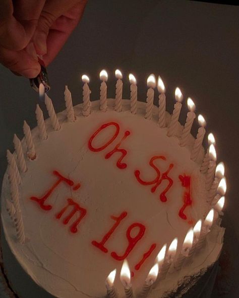 Cake Phrases, Drunk Barbie Cake, Birthday Cake Aesthetic, Happy Birthday 19, 19th Birthday Cakes, 15th Birthday Cakes, B Day Cake, 20 Birthday Cake, 18th Cake