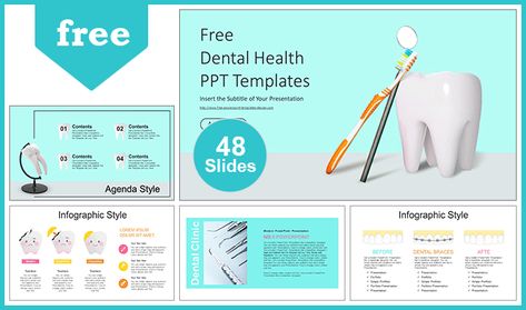 Dental Health Care PowerPoint Templates for free Dental Presentation, Tooth Template, Free Powerpoint Templates Download, Academic Poster, Dental Social Media, Dental Posters, Case Presentation, Dental Health Care, Poster Template Free