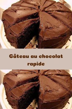 Gâteau au chocolat rapide – Toutes recettes Desserts With Biscuits, Twisted Recipes, Sweet Cooking, Cake Factory, Chocolate Nutella, Love Eat, Desert Recipes, Easy Cake, Diy Food Recipes