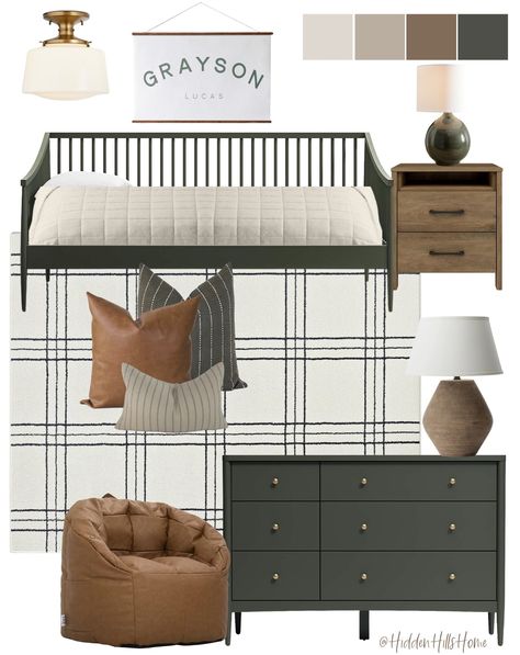 Pottery Barn curated on LTK Moody Boys Room, Modern Toddler Boy Room, Retro Boys Room, Toddler Boy Room Decor, Boy Toddler Bedroom, Kids Rooms Inspo, Boys Room Design, Big Boy Bedrooms