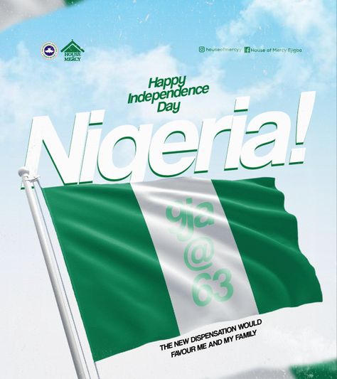 Nigeria Independence Design Concept Nigeria Independence Day Flyer Design, Nigeria Independence Day Design, Independence Day Flyer Design, Independence Day Poster Design, Independence Day Flyer, Nigeria Independence Day, Nigeria Independence, Independence Day Design, Independence Day Poster