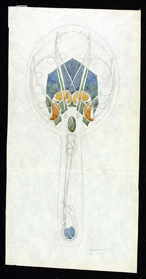 Archibald Knox, Art Nouveau Design, National Art, Mission Style, Hand Mirror, Victoria And Albert, A Mirror, Victoria And Albert Museum, Craftsman Style