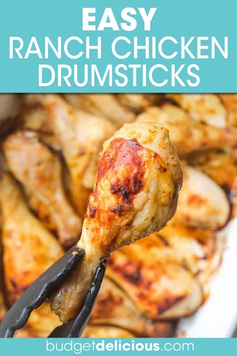 Ranch Drumsticks Crockpot, Ranch Chicken Drumsticks Baked, Baked Ranch Chicken Legs In The Oven, Chicken Leg Seasoning Drumstick Recipes, Ranch Drumsticks Baked, Ranch Chicken Legs Crockpot, Ww Chicken Drumstick Recipes, Recipes For Chicken Legs In The Oven, Recipes With Chicken Legs Easy