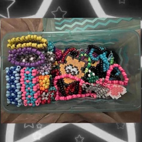 Kandi grab!
Small
-comes with 15 items
-Random items but a cuff (x-base, rotating, or 3-D cuff is guaranteed)
#kandi #mystery Women Accessories Jewelry, Women's Jewelry, Women's Accessories, 3 D, Jewelry Bracelets, Jewelry Accessories, Cuff, Women Jewelry, Women Accessories