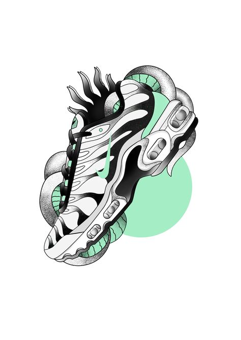 Nike Tuned, Sneaker Art Drawing, Tn 3, Nike Tn Drawing, Nike Shoes Illustration, Nike Illustration Artworks, Sneakers Illustration Nike, Futuristic Product Design, Nike Drawing