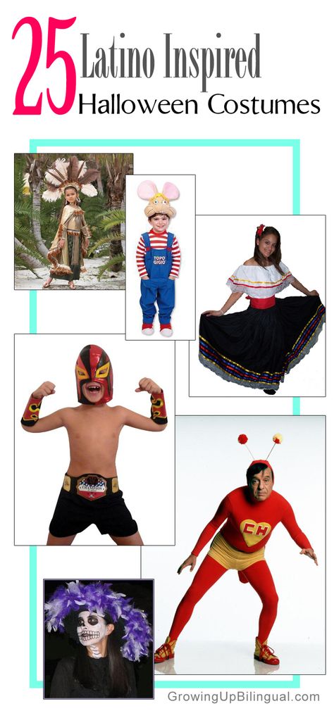 Latino Inspired Halloween Costumes Mexican Inspired Halloween Costumes, Latin Halloween Costumes, Latino Halloween Costumes, Spanish Teacher Halloween Costumes, Latina Costumes Halloween, Hispanic Costume Ideas, Hispanic Halloween Costumes, Loteria Costumes Ideas, Latina Halloween Costumes