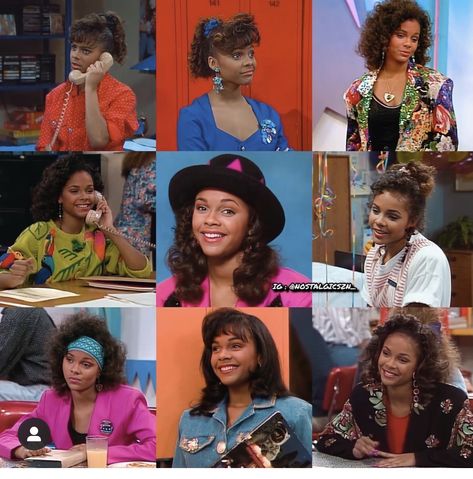 1990s Fashion Hip Hop, Saved By The Bell Outfits, Lisa Turtle, Lark Voorhies, Fashion Over The Decades, Black 90s Fashion, 1980s Fashion Trends, Natural Hair Art, 90s Inspired Outfits