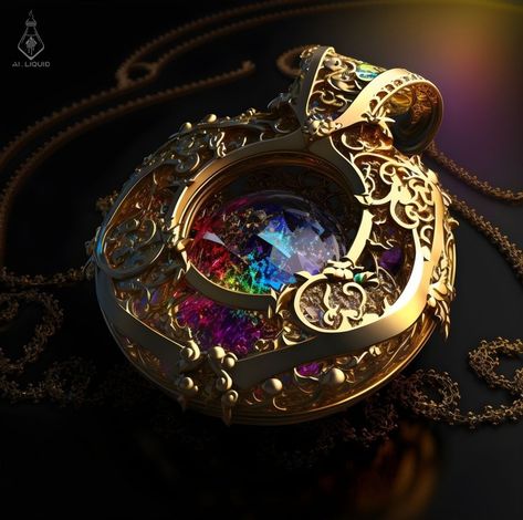 Fantasy Pendant Art, Magic Jewelry Art, Fantasy Jewelry Concept Art, Fantasy Jewelry Art, Fantasy Necklace Art, Fantasy Rings Magic, Fantasy Jewelry Magic, Magic Necklace, Fantasy Accessories