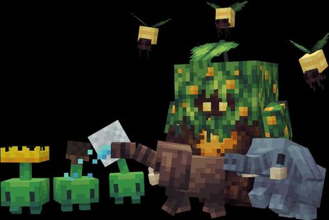 Custom Minecraft Mobs, Minecraft Mobs Ideas, Minecraft Museum, Minecraft Creatures, Voxel Games, Minecraft Concept, Mobs Minecraft, Minecraft Addons, Modded Minecraft