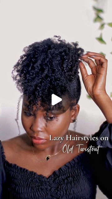 Natural Hair | Content Creator 🇳🇬 on Instagram: "3 LAZY ways you can style your old Twistouts before washday☝🏾️⁣
Which one are YOU going with? HAIRSTYLE 1, 2 or 3?⁣
⁣
Style 2 is actually my personal fave 😍⁣
Don’t forget to please Like, share and Save for later 🤎⁣
⁣
⁣
⁣
⁣
⁣
⁣
⁣
⁣
⁣
⁣
⁣
⁣
⁣
⁣
⁣
⁣
⁣
⁣
⁣
⁣
⁣
⁣
⁣
⁣
⁣
⁣
⁣
⁣
⁣
⁣
⁣
⁣
⁣
⁣
⁣
.⁣
.⁣
.⁣
.⁣
.⁣

#blackwomenhairstyle 
#afrohaircare
#naturalhairinspirations #healthyhairjourney😍
#naturalhairindustry #teamnaturalhairaffair
#nigeriannaturals 
#naturalhairinfluencer
#naturallycurlygirl 
#bighairgoals 
#blackgirlappreciation
#4chairdaily
#blackgirldaily 
#naturalhaircareblogger 
#hairtuber 
#naturalhairappreciation 
#hairtribe
#nigeriancontentcreator #nigeriancreatives
#nigeriancontentcreators 
#lagoscreatives
#blackgirlmagic👑 
#naijacon Twistout Natural Hair, Blow Dried Hair, Hair Content, Hairstyle Videos, Afro Hair Care, Lazy Hairstyles, Natural Hairstyle, Blow Dry Hair, Healthy Hair Journey