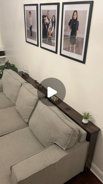 232K views · 6.7K likes | AV Wood Designs on Instagram: "You’re a husband and of course your wife asks if you can build a behind the couch console table she recently seen ….

What do you think ? Do you like how it turned out?
#diy #consoletable #wine #wood #homedecor #homeideas #diyhomeprojects" Couch Table Behind The, Behind Couch Console Table, Behind The Couch Shelf, Behind Couch Table Diy, Diy Behind The Couch Table, Behind The Couch Console Table, Behind The Couch Console, Couch Table Diy, Couch Console Table