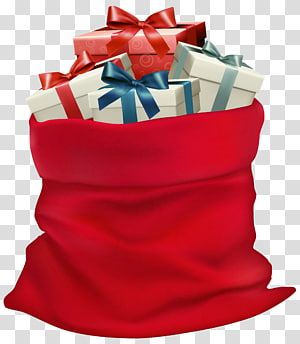 Father Png, Gifts Illustration, Fake Gifts, Santa Hat Png, Bow Image, Christmas Drawings, Hat Png, Bag Illustration, Santa Bags