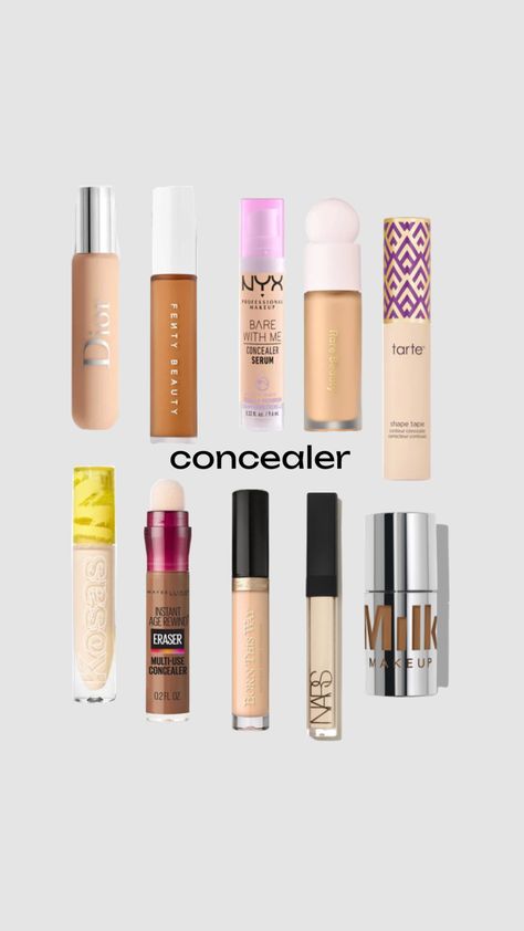 #makeup #concealer #preppyinspo #outfitinspo #beauty #preppymakeup #trending #aesthetic Good Cheap Concealer, Sephora Concealer, Concealer Makeup Products, Concealer Brands, Best Concealers, Concelear Makeup Best, Good Concealer, Concealer Aesthetic, Cheap Concealer