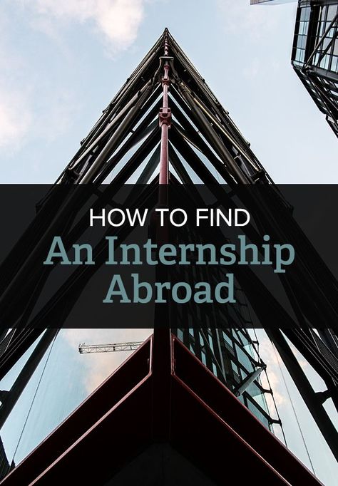 Need help looking for an international internship? Study Abroad Europe, Diy Moving, Working Abroad, Teaching English Abroad, Travel Jobs, Student Jobs, Studying Abroad, International Development, Work Abroad