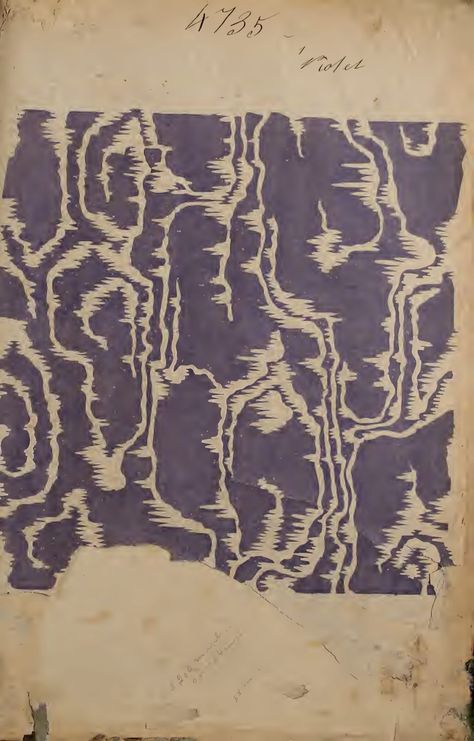 French Textiles, Textile Print, Antique Fabrics, Textile Pattern, Print Inspiration, Old Book, Textile Patterns, Textile Prints, Surface Pattern Design