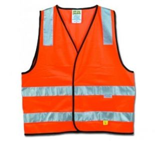 DNVES | HIVIS Day/ Night Vest | High Vis Vests & Workwear | Southside Fire & Safety Worker Safety, Safety Workwear, Reflective Jacket, Reflective Vest, Safety Vest, Vest Designs, Orange Colour, In Construction, Fire Protection