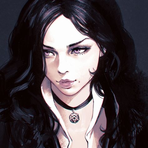 The Witcher 3 WildHunt Yennefer sketch Yennefer Cosplay, Kuvshinov Ilya, Witcher Art, Yennefer Of Vengerberg, Witcher 3 Wild Hunt, Wild Hunt, The Witcher 3, Illustration Girl, The Witcher