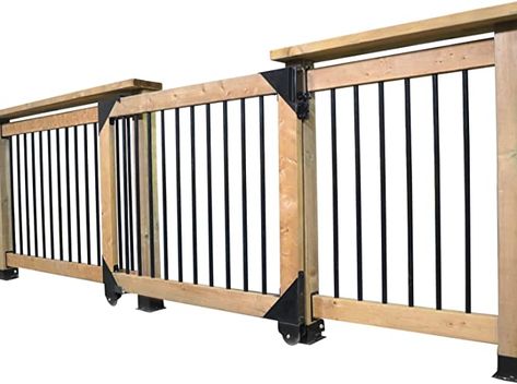 Patio Plan, Patio Gates, Porch Gate, Deck Gate, Gate Kit, Baby Gate, Gate Hardware, Sliding Gate, Dog Gate