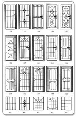 Metal Front Doors, Home Window Grill Design, Window Glass Design, Decorative Metal Screen, Window Grill Design Modern, Broken City, Metal Front Door, Grill Gate, House Window Design