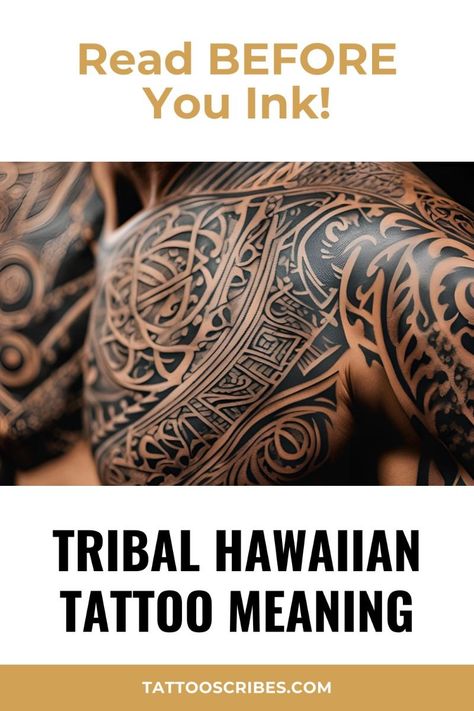 Tribal Hawaiian Tattoo Meaning: Read Before You Ink! Check more at https://ideatatto.com/meaning/tribal-hawaiian-tattoo-meaning-read-before-you-ink/ Hawaiian Tattoo Meanings, Hawaiian Tattoos, Tattoo Meanings, Unusual Facts, Native American Traditions, Hawaiian Tattoo, Hawaiian Culture, Ancient Origins, Tattoo Meaning