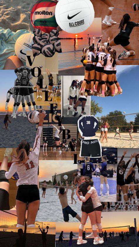 𝓿𝓸𝓵𝓵𝓮𝔂𝓫𝓪𝓵𝓵 ♡ Volleyball Team Pictures Aesthetic, Volleyball Moodboard, Aesthetic Volleyball Photos, Volleyball Aesthetic Wallpaper, Volleyball Themes, Volleyball Collage, Volley Balls, Funny Text Message Jokes, Volleyball Wallpapers