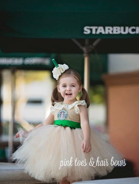 Starbucks tutu dress- starbucks costume- starbucks tutu-shopkins dress-starbucks birthday-starbucks Starbucks Halloween Costume, Starbucks Costume, Starbucks Birthday, Tutu Dress Costumes, Starbucks Halloween, Holloween Costume, Tutu Dresses, No Thanks, Family Halloween Costumes