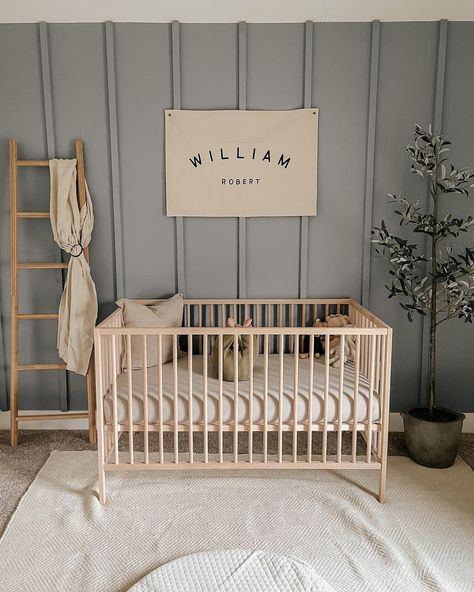 Nursery Accents, Nursery Accent Wall, Baby Nursery Inspiration, Baby Room Neutral, Baby Room Themes, Nursery Room Design, Baby Boy Room Nursery, Baby Room Inspiration, Nursery Room Inspiration