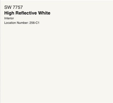 Ceiling - Bed and Bath - Paint - Sherwin Williams - High Relfective White - SW7757 Sw 7757 High Reflective White, High Reflective White Sherwin Williams, Sw High Reflective White, Sherwin Williams Ceiling Paint, High Reflective White, White Sherwin Williams, White Ceiling Paint, Ceiling Bed, Paint Color Swatches