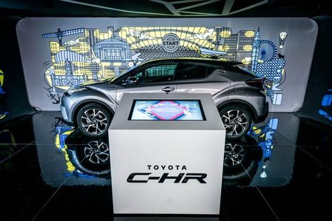 Toyota brings immersive pop-up to London's South Bank New Toyota, Brand Pop, Toyota C Hr, South Bank, Pop Ups, The Masterpiece, Brand Experience, New Car, Experiential