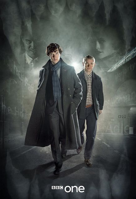 Saw one episode...loved it. Bbc Real Madrid, Sherlock Season 4, Sherlock Poster, Sherlock Tv Series, John Lock, Sherlock Series, Danny Ocean, Posters Uk, Mrs Hudson