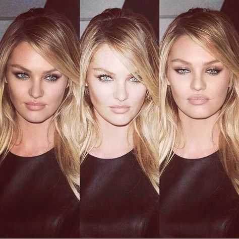 Candice Swanepoel / #hair by @harryjoshhair / #makeup by @cgonzalezbeauty – Maxim 2014 Hot 100 Party #beauty Supermodels Aesthetic, Candice Swanepoel Hair, Victorious Secret, Facial Structure, Highlights Curly, Highlights Curly Hair, 90s Model, Runway Makeup, Vs Models