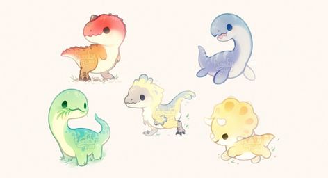 Smiles And Tears, Arte Doodle, 귀여운 음식 그림, Dinosaur Drawing, Cute Kawaii Animals, Cute Animal Drawings Kawaii, Creature Drawings, Cute Kawaii Drawings, Cute Doodle Art