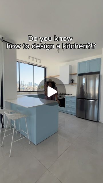 DIY furniture & Apartments on Instagram: "Did you know there are some basic functionality rules to design a kitchen?!

Save it for when you are making your own!
#interiordesign #kitchen #kitchendesign #kitchendecor #kitchenremodel" Kitchen Shapes Layout, Kitchen Shapes, Apartment Furniture, Open Plan Kitchen, Kitchen Layout, Open Plan, A Kitchen, Kitchen Remodel, Diy Furniture