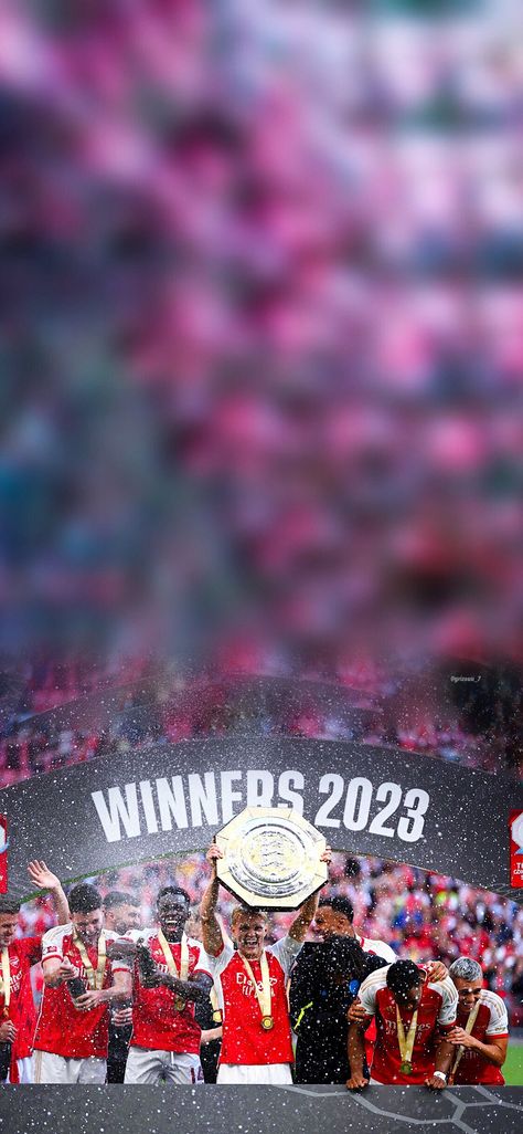 Arsenal Community Shield, Arsenal Community Shield 2023, Arsenal Fc Wallpapers, Martin Odegaard, Messi Wallpapers, Football Aesthetic, Arsenal Wallpapers, Community Shield, Martin Ødegaard