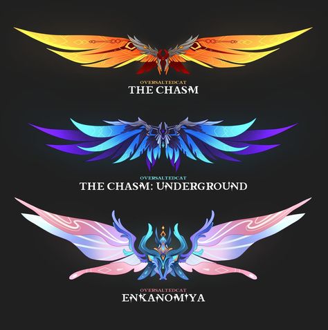 Magic Wings, Coral Crystal, Super Powers Art, Wings Drawing, Honkai Impact 3rd, Fantasy Props, Wings Art, Magic Design, The Coral