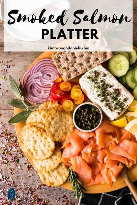 Smoked Salmon Platter, Dairy Free Dressing, Best Smoked Salmon, Salmon Platter, Smoked Salmon Appetizer, Salmon Appetizer, Grazing Platter, Appetizer Platter, Smoked Salmon Dip