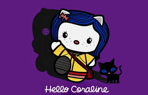 Coraline Film, Coraline And Wybie, Coraline Movie, Coraline Jones, Christmas Paintings, Coraline, You Know It, Cat Shirts, Animated Movies