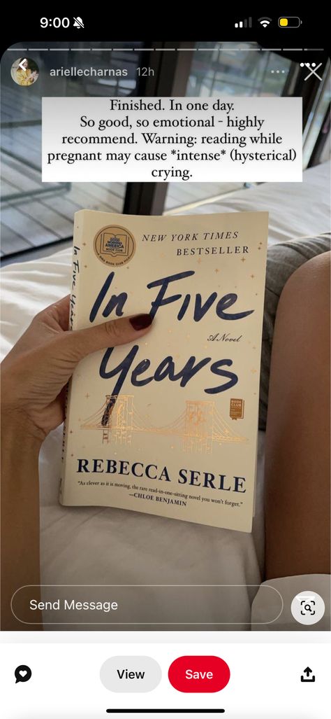 This Time Next Year Book, New York Times Bestseller Books, Books To Read Self Improvement, Where Do You See Yourself In Five Years, Books To Read 2024, In Five Years Book, Rebecca Serle, The Immortalists, In Five Years