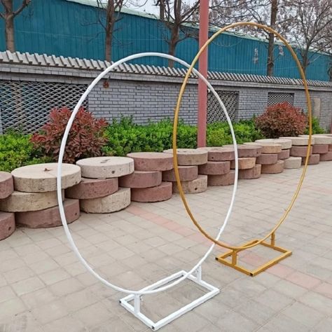 Wedding Round Stand Props Circular Hoop Arch Birthday Wrought Iron Stand Mariage Birthday Party Decor Metal Flower Balloon Frame _ - AliExpress Mobile Balloon Frame, Diy Wedding Backdrop, Wedding Planning Decor, Candy Land Christmas Decorations Outdoor, Balloon Stands, Iron Stand, Christmas Float Ideas, Candy Land Theme, Birthday Balloon Decorations