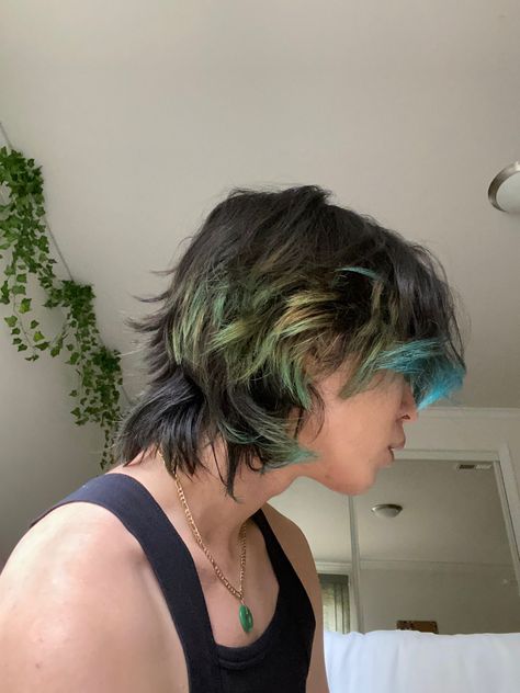 Dyed Hair Men, The Dye, Dyed Hair Inspiration, Hair Inspiration Short, Hair Stylies, Dye My Hair, Mullet Hairstyle, Hair Inspo Color, Hair Envy