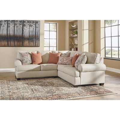 Linen Sectional, Furnitur Ruang Keluarga, Sofa L, Sectional With Ottoman, Gather Together, 3 Piece Sectional, Ashley Furniture Homestore, Newport News, Upholstered Sectional