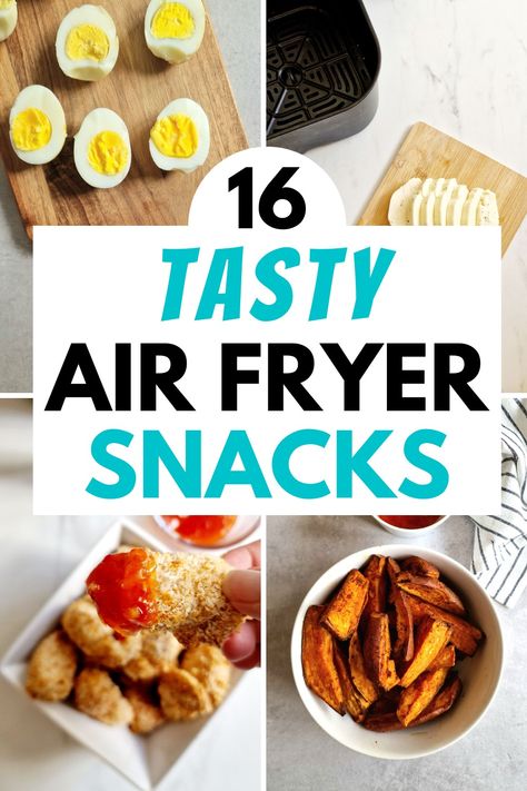 16 Delicious Air Fryer Snacks That Everyone Will Love - Liana's Kitchen Air Fryer Munchies, Air Fryer Snack Recipes, Easy Air Fryer Snacks, Airfryer Meals, Air Fryer Snacks, Crockpot Express, Truck Living, Air Fryer Recipes Snacks, Healthier Snacks