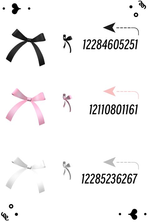 Pink Top Codes Berry Ave, White Bow Codes Bloxburg, Pink Clothes Berry Avenue Codes, Roblox Codes For Clothes Coquette, Berry Avenue Codes Bow, Bow Codes Bloxburg, White Accessories Roblox Code, Roblox Codes Pink, Roblox Codes Accessories