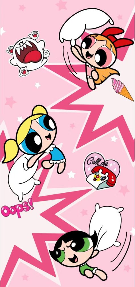 Powerpuff Wallpaper, Mickey Mouse Wallpaper Iphone, Powerpuff Girls Wallpaper, Spiderman Art Sketch, Sassy Wallpaper, Girls Wallpaper, Ppg And Rrb, The Powerpuff Girls, Simple Iphone Wallpaper