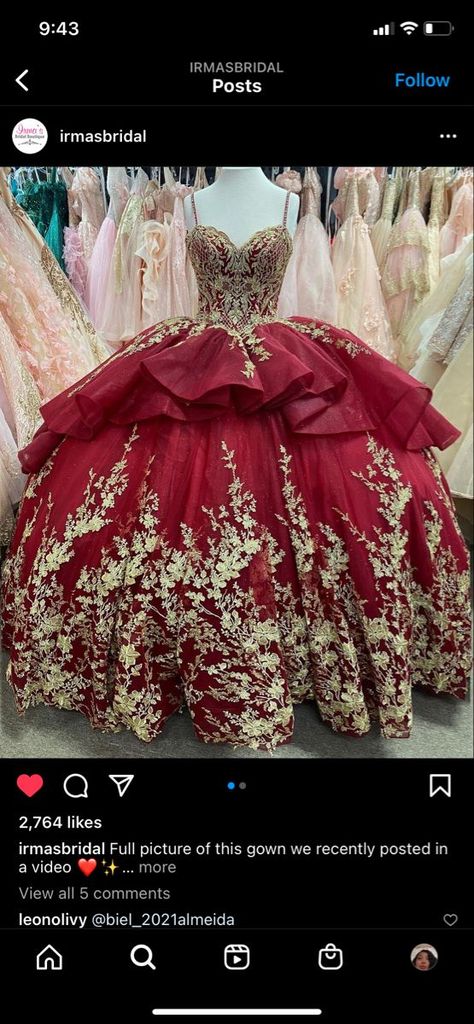 Quincenera Dresses Red And White, 15 Dresses Quinceanera Gold, Red And Gold Quinceanera Theme Dresses, Maroon Quinceanera Theme, Burgundy And Gold Quinceanera Theme, Red And Gold Quince Dress, Quinceanera Dresses Maroon, Red And Gold Quinceanera Theme, Red And White Quinceanera Dresses