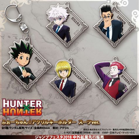 HxH Keychains Gon Killua Kurapika Leorio Hisoka Suits Hxh Merch, Gon Killua Kurapika Leorio, Gon Killua Kurapika, Hunter X Hunter Kurapika, Kurapika Leorio, Gon And Killua, Kurapika Kurta, Gon Killua, Otaku Room