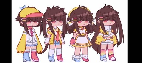 Popochi Pop Oc, Popochi Pop, Gacha Inspiration, Gacha Club Oc, Gacha Nox, Nice Designs, Gacha Art, Gacha Characters, Gacha Clothes